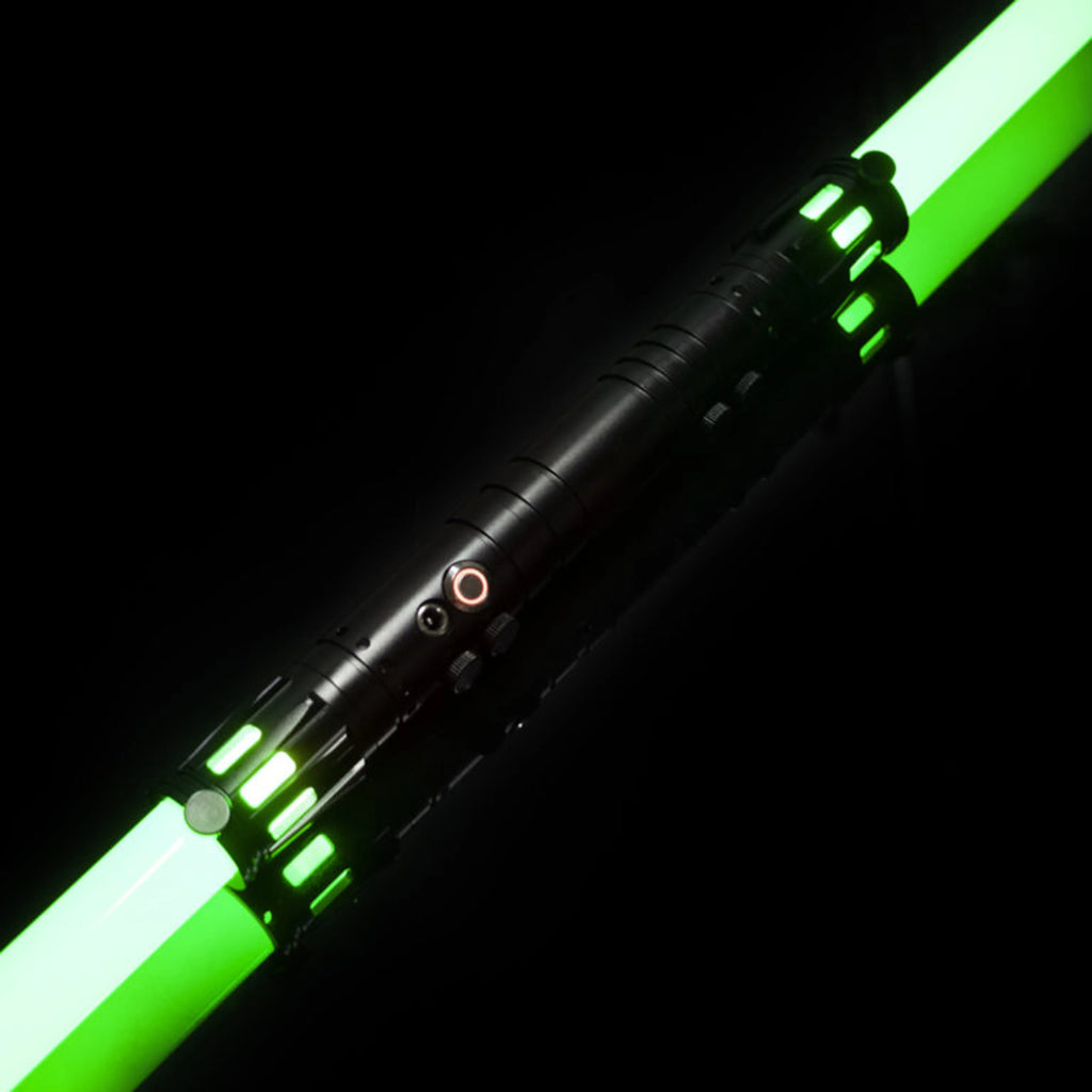 Black Metal Hilt Lightsaber with 12 Preset Colors A5339