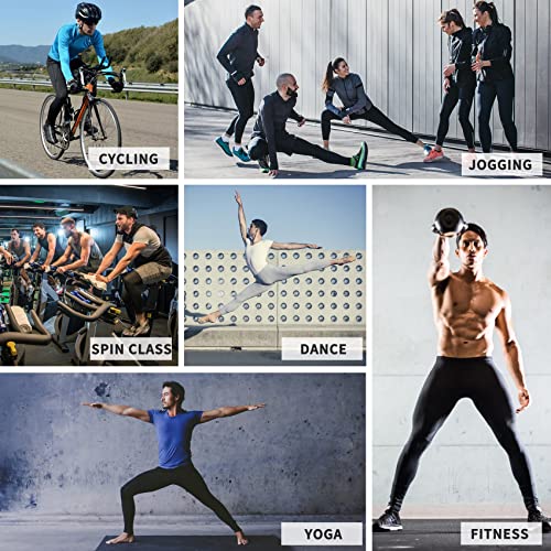 Men's Yoga Leggings Pants with Pockets Quick Dry A464655