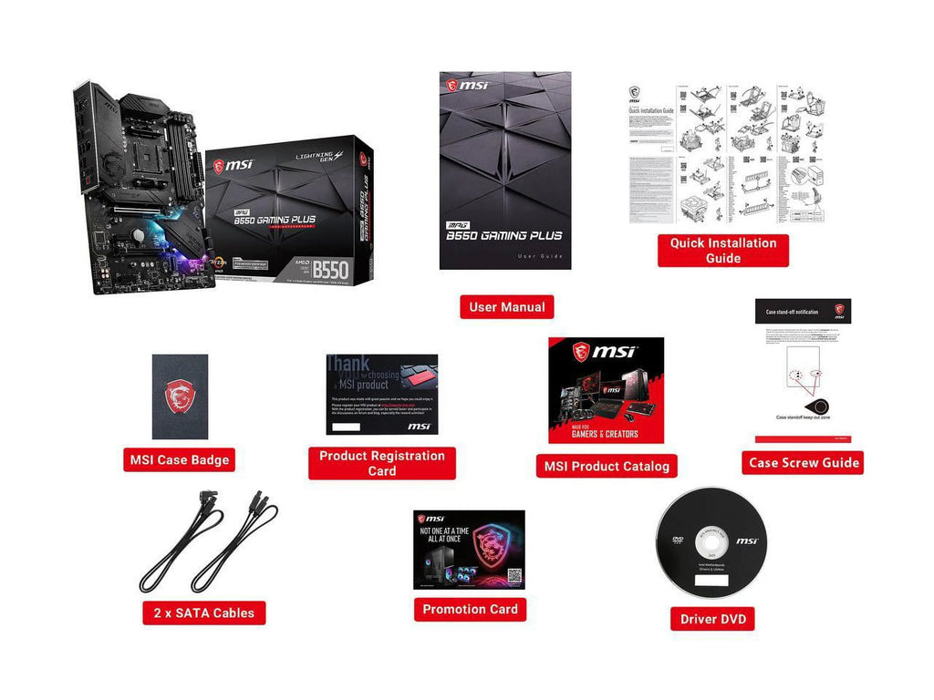 AMD B550 ATX Motherboard U18426