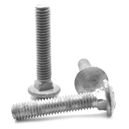 1/4 inch-20 x 4 1/2 inch Coarse Thread Carriage Bolt Hot Dip Galvanized B8307