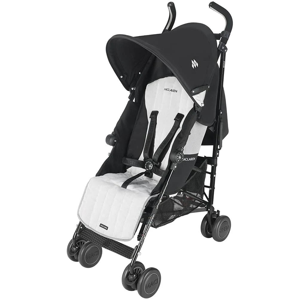 Black Silver Stroller Y334