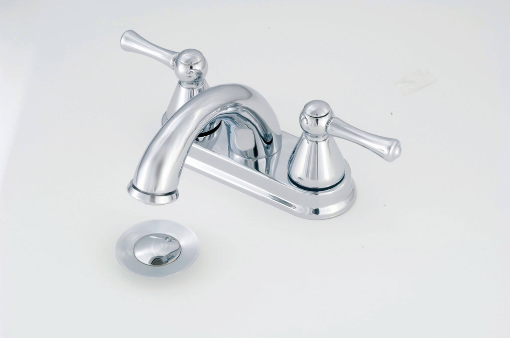 Chrome 2 Handle Lavatory Faucet M142