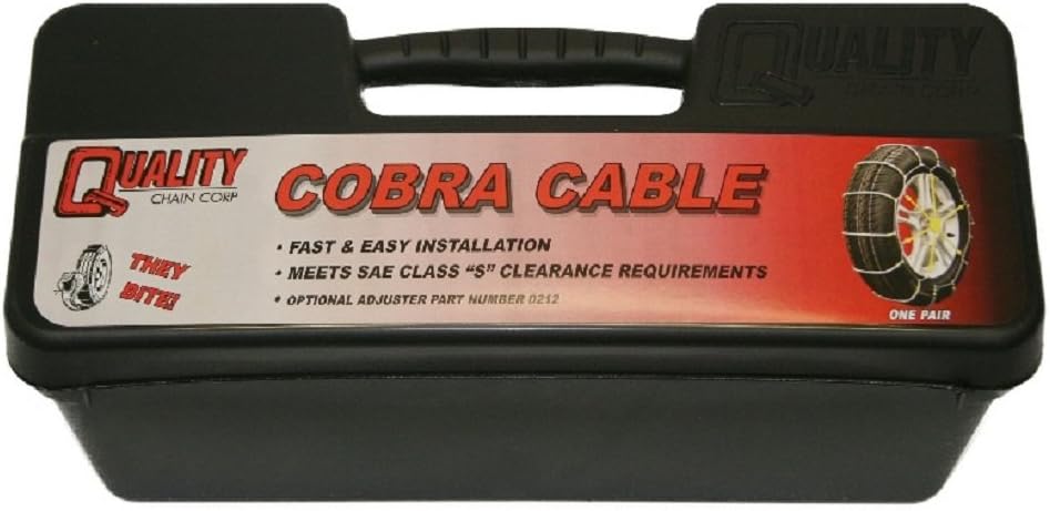 Passenger Snow Traction Tire Chains Pack of 2 O543572