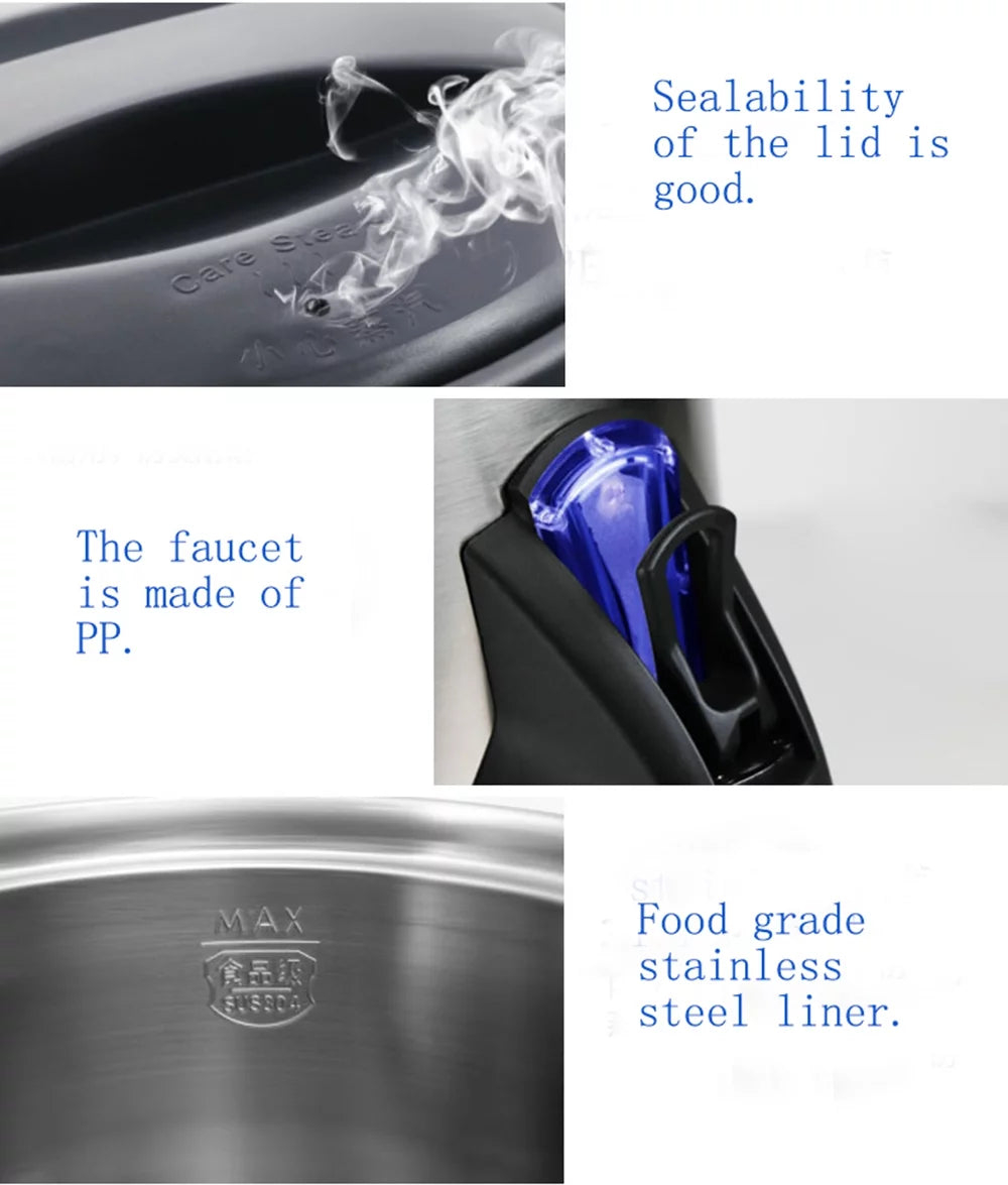 6L Stainless Steel Hot Water Dispenser H854