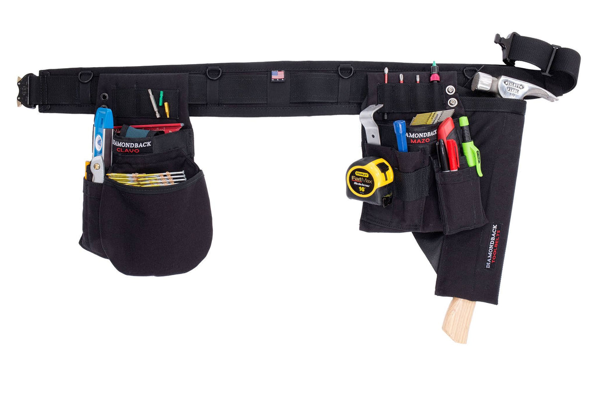 Black Carpenter Tool Belt C966