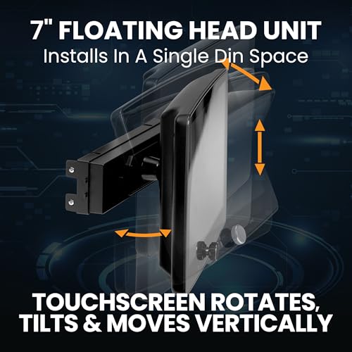 Single DIN 7 Inch Touchscreen Bluetooth Car Stereo I517111