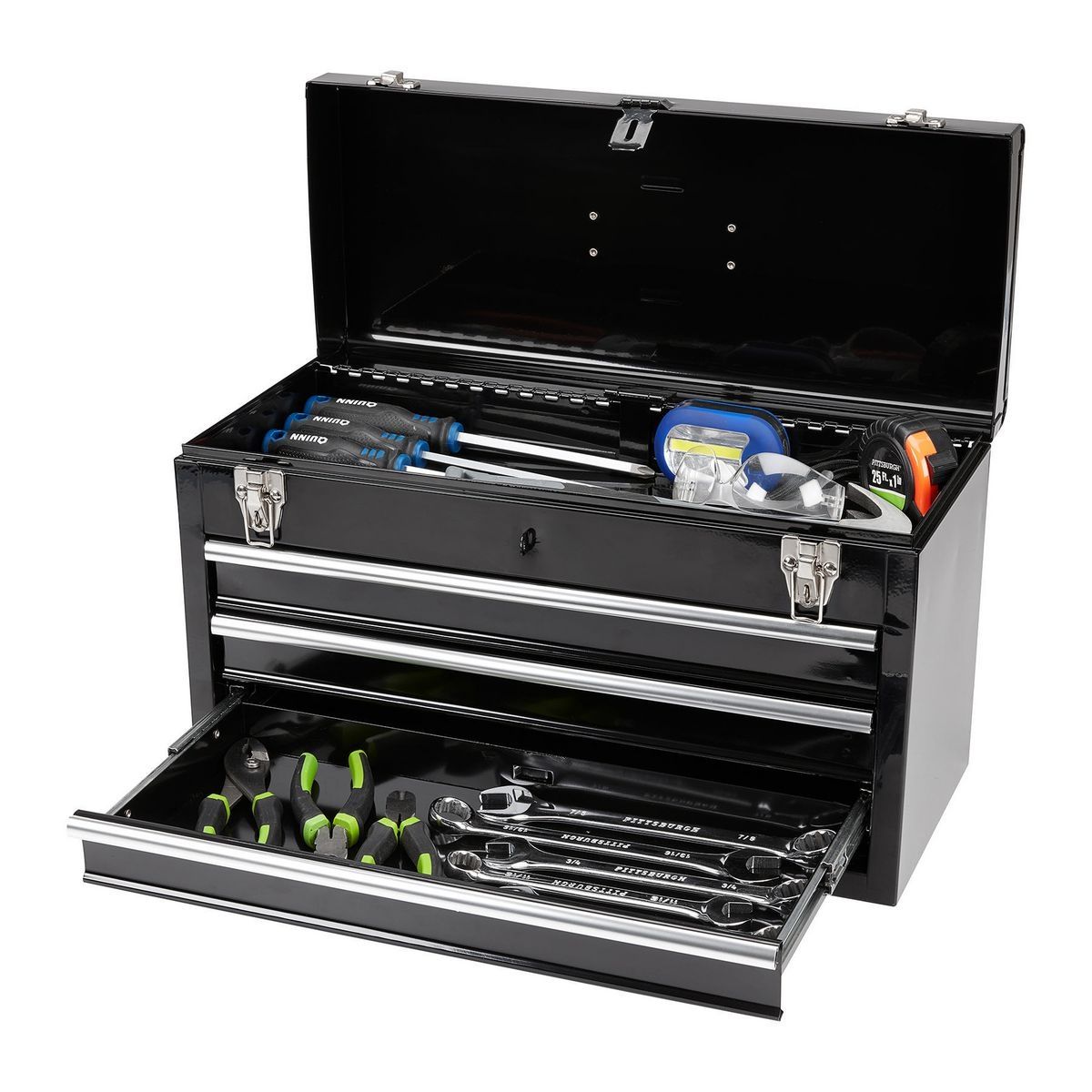 3-Drawer Steel Toolbox B55768