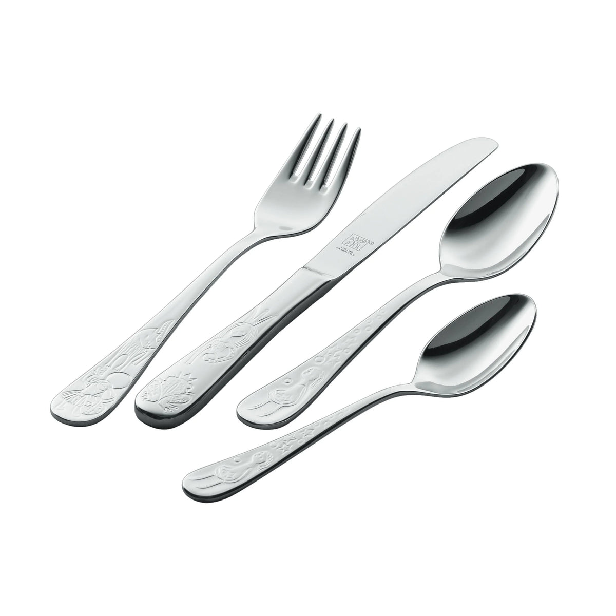 4pc Stainless Steel Flatware Set Y23148