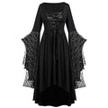 Gothic Plus Size Medieval Renaissance Steampunk Dress D26477