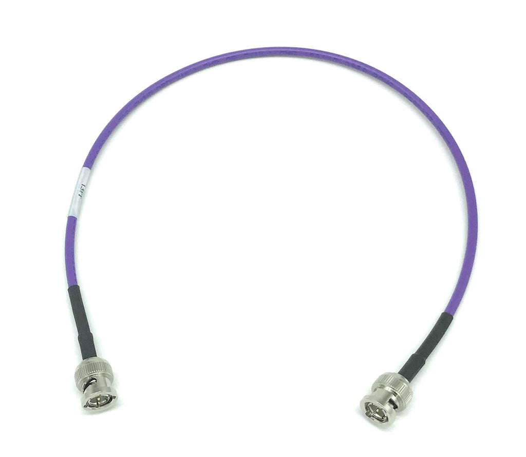 12G 4K HD SDI BNC - BNC Cable 50ft Black A537165