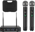 Metal UHF Dual Handheld Wireless Microphone System with Case P134424