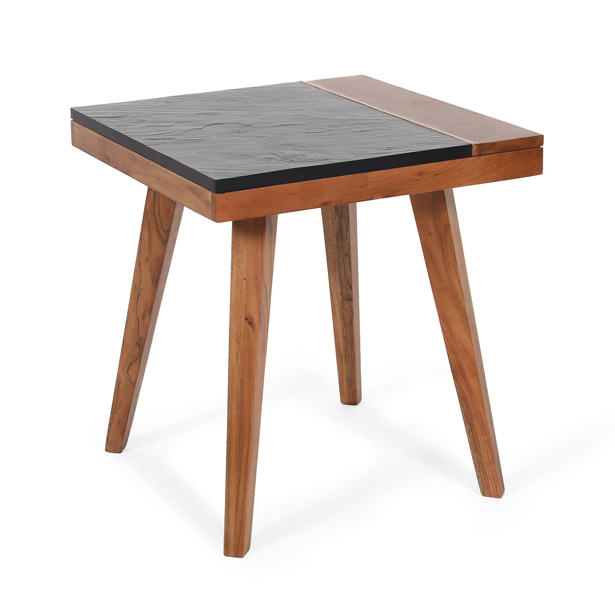 Natural Matte Square End Table U5981
