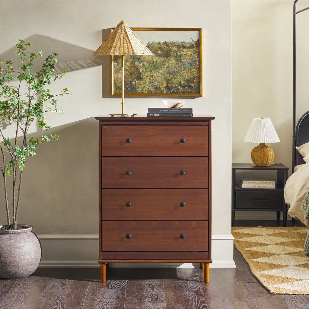 4 Drawer Solid Wood Dresser P181024