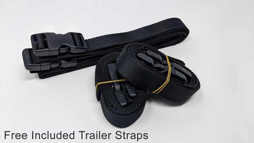 Yellow/Black Trailerable Cover with Trailer Straps and Storage Bag P2103