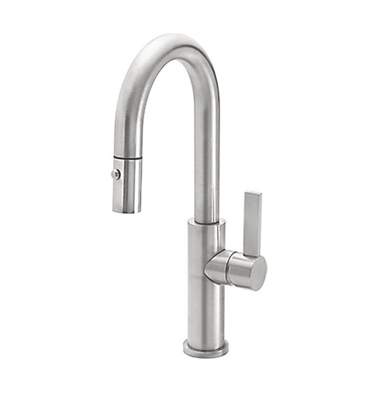 Matte Black Pull-Down Prep Bar Faucet E2186
