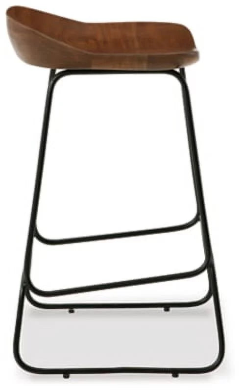 Counter Height Stool Brown/Black C8025