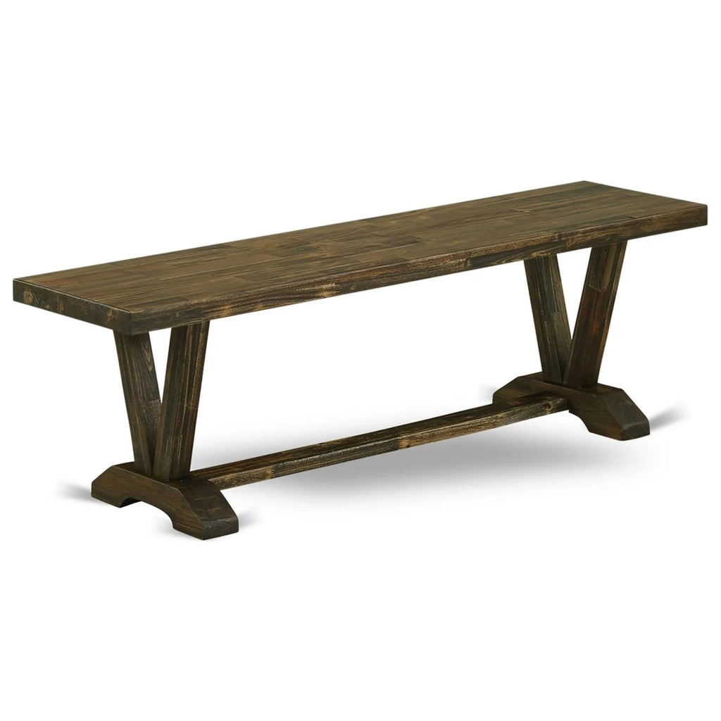 6-Piece Dining Table Set with Bench W3287