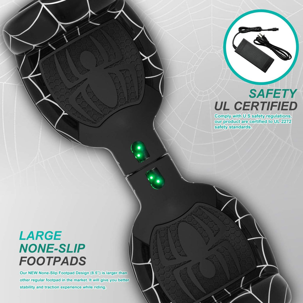 Black Self Balancing Hoverboard with LED Lights L207488