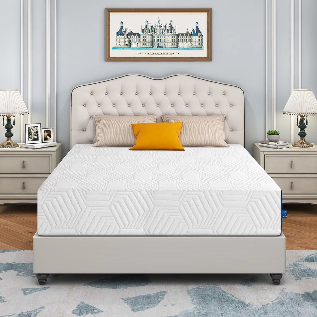 Twin Size 12 inch Gel Memory Foam Mattress J646189