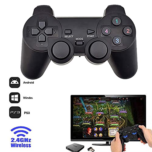 2.4GHz USB Wireless Game Controller Gamepad Joystick W968
