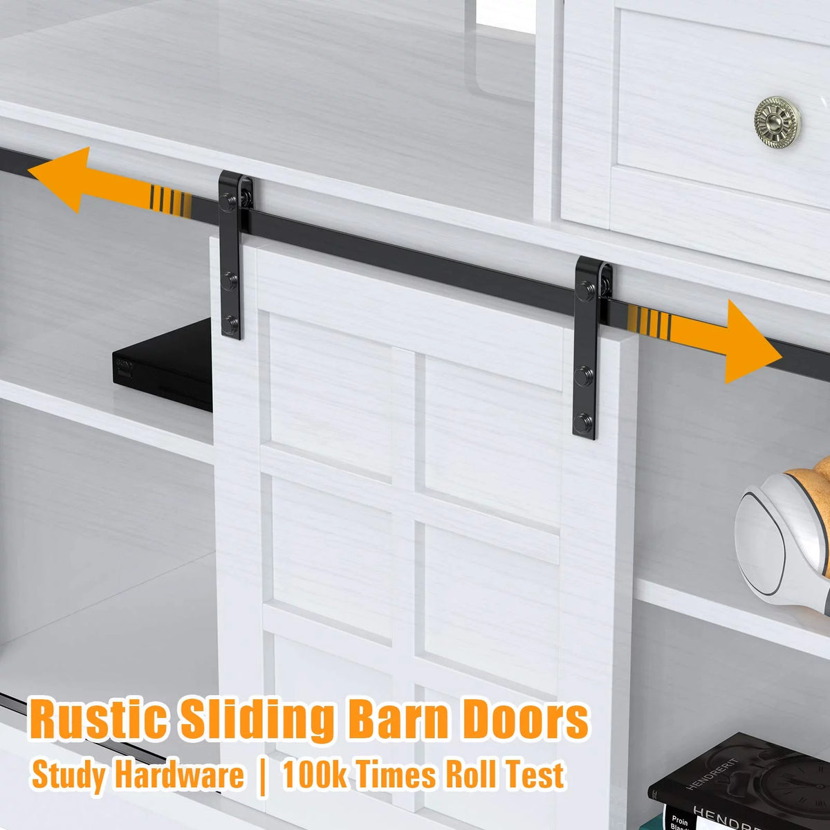 White TV Stand N6287