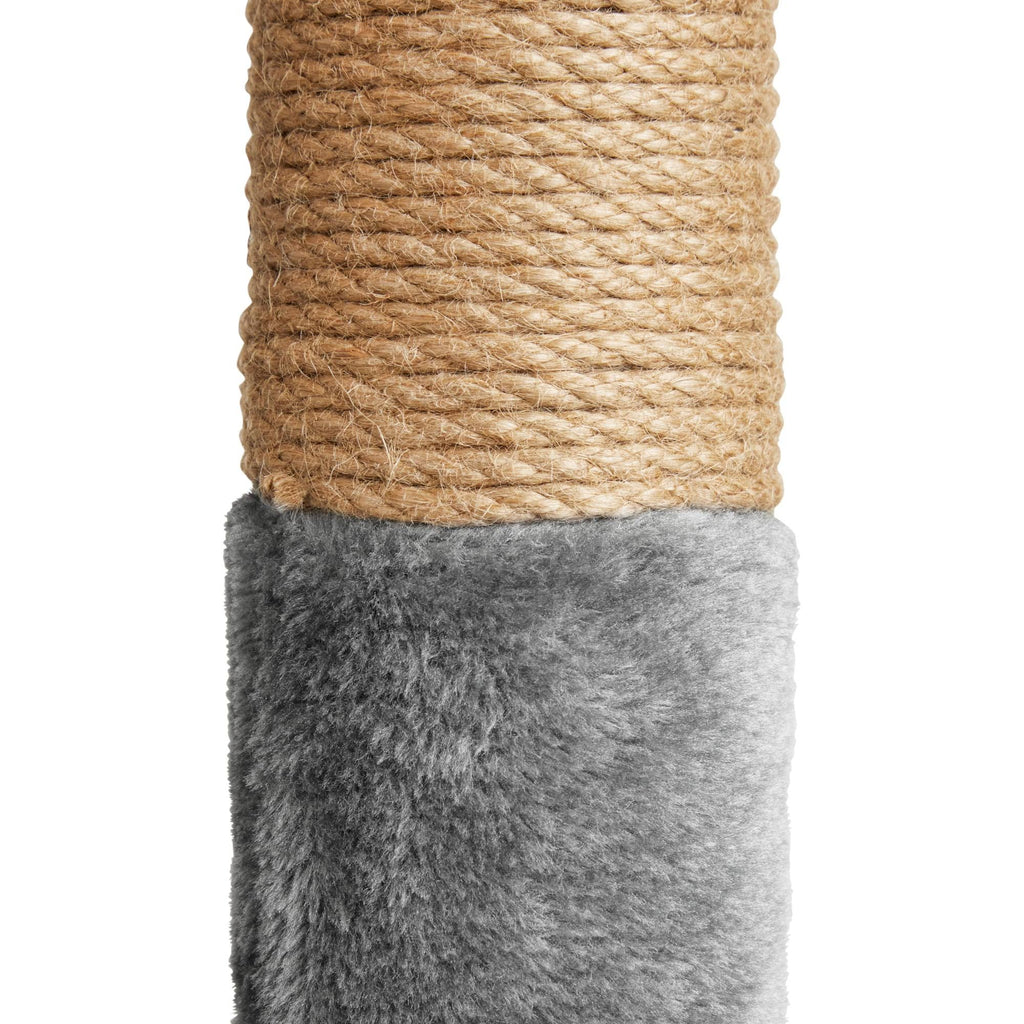 4-Level Cat Tree, 34x22 L x 24x22 W x 46x22 H, Multi-Color D375