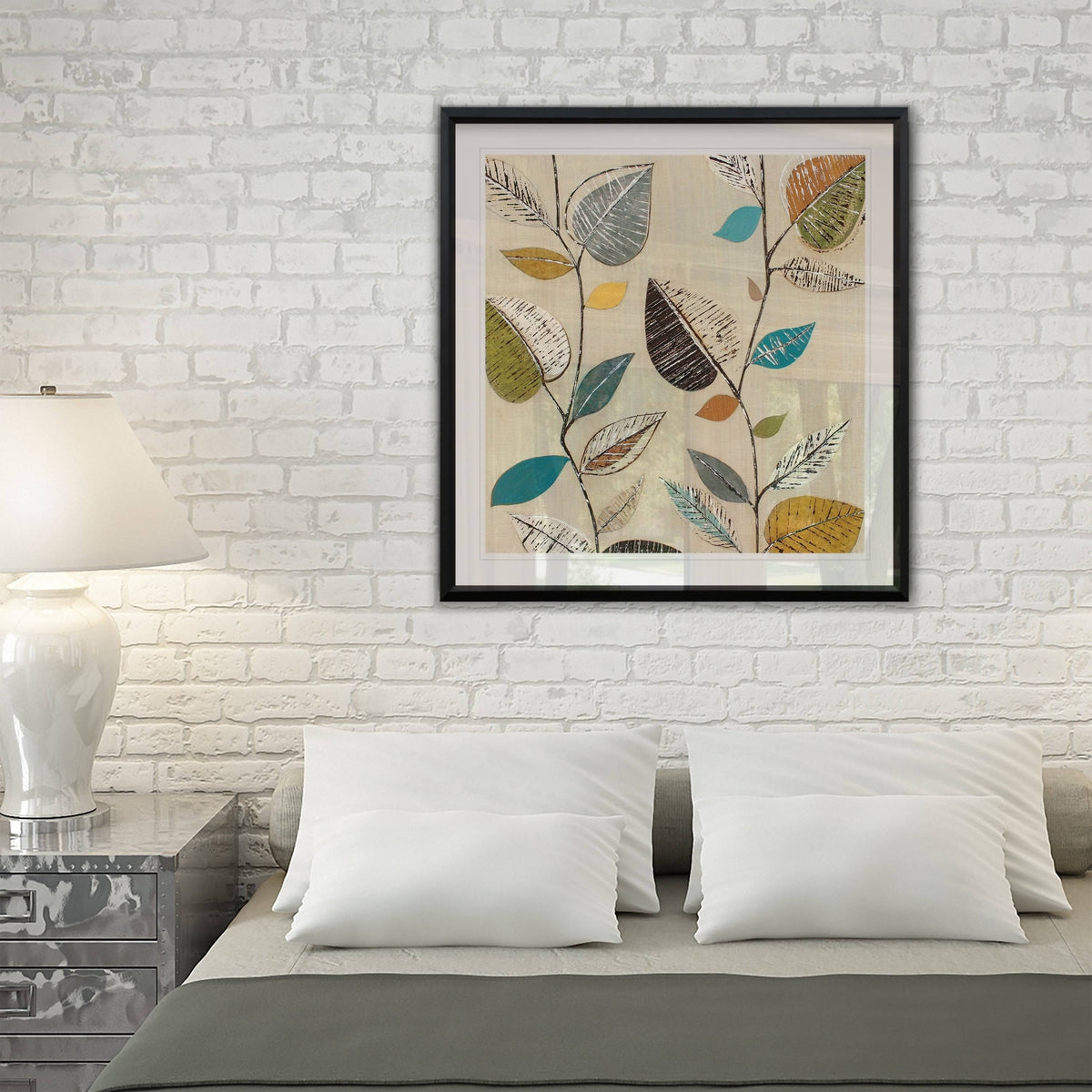 Framed Giclee Print 32x32 X22673