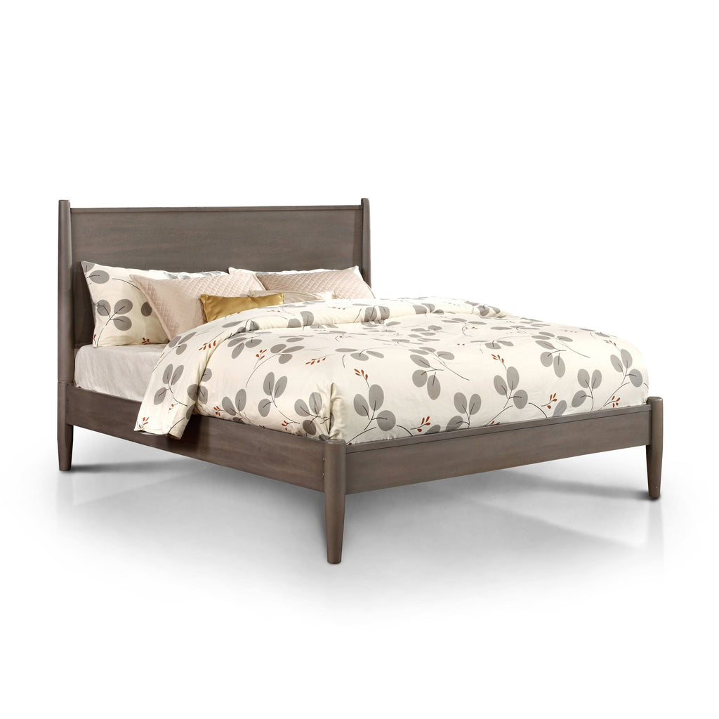 Grey King Platform Bed D36975