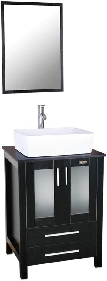 24 Bathroom Vanity Sink Combo Above Counter Vanity Cabinet Z744