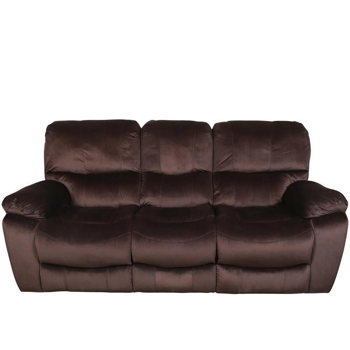 Chocolate Reclining Sofa O6370