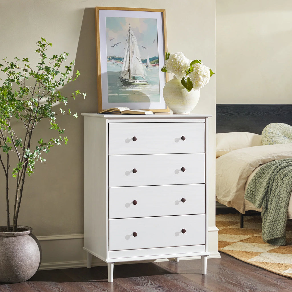 4 Drawer Solid Wood Dresser P181024