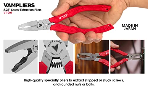 2-Piece Stripped Screw Extractor Pliers Set T181