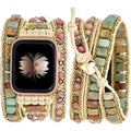 Beaded Watch Band for Apple Watch 42/44/45mm Q793