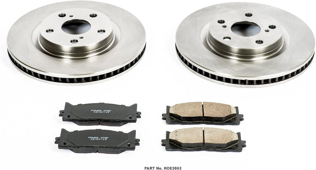 Front Brake Pad and Rotor Kit Q982