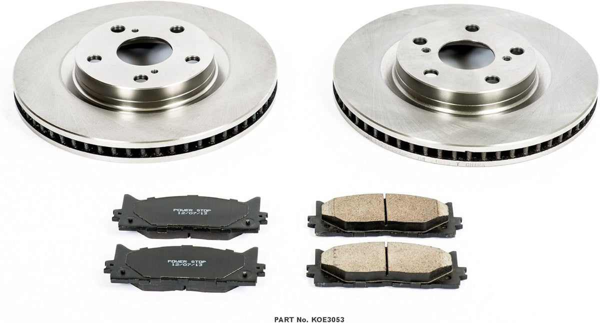 Front Brake Pad and Rotor Kit Q982