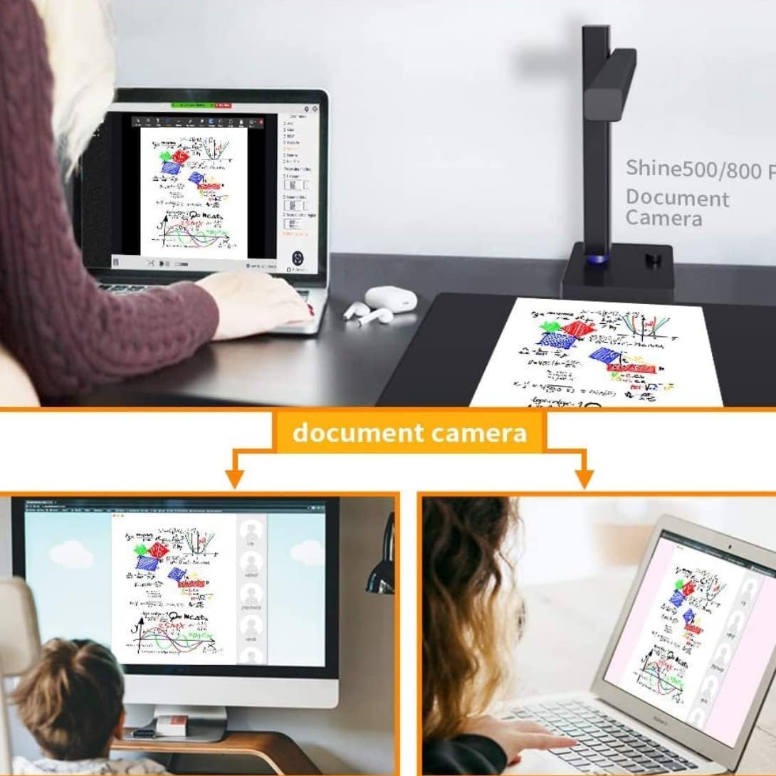 Portable Document Camera & Scanner with OCR Function, CMOS 8MP, 270 DPI A352224