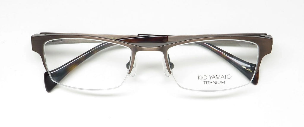 Titanium Half-Rim Eyeglass Frame K479