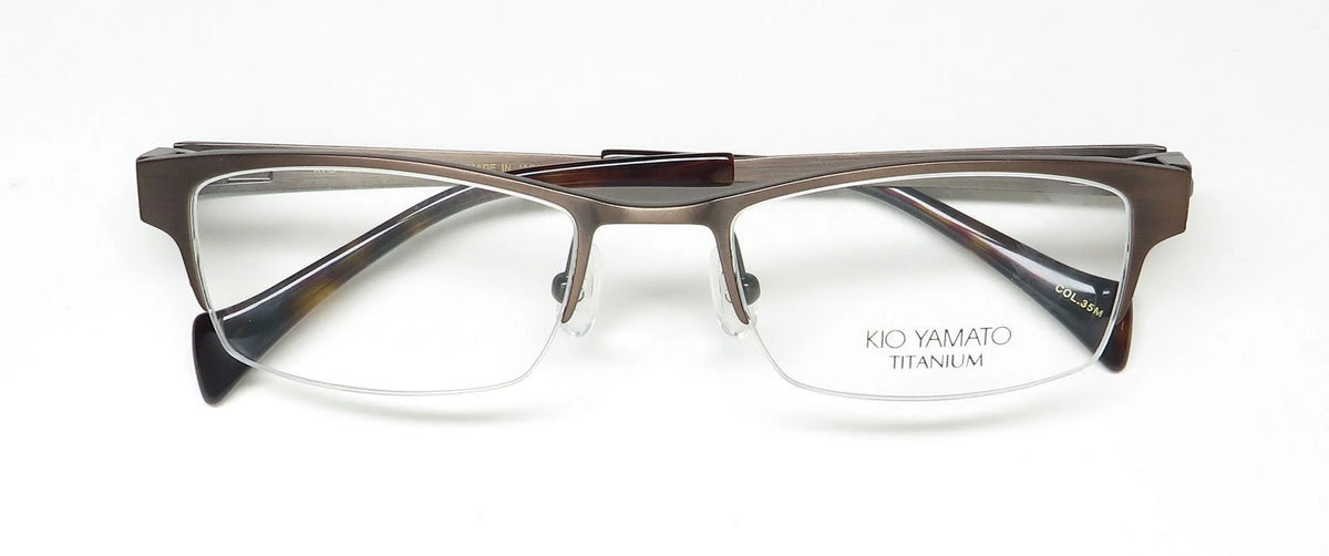 Titanium Half-Rim Eyeglass Frame K479