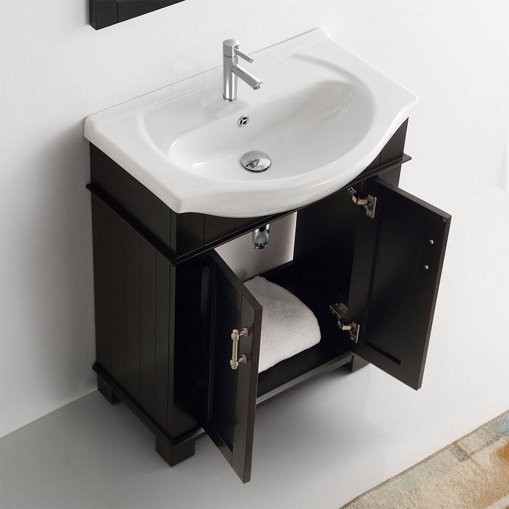 Gray Traditional Bathroom Vanity Z655375
