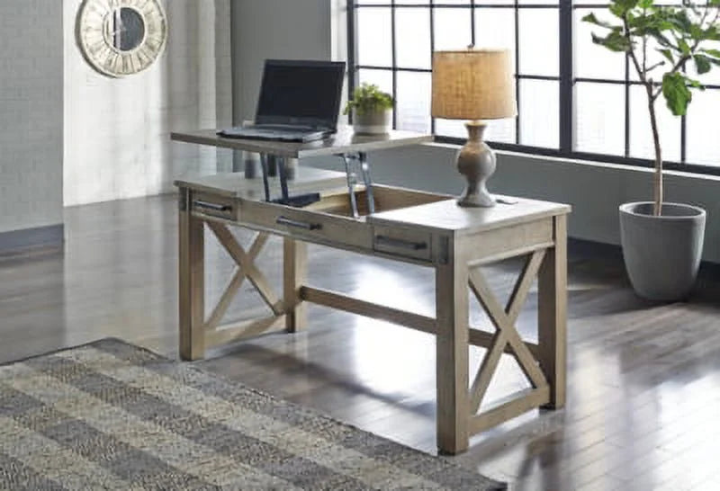 Gray Lift Top Desk B1794