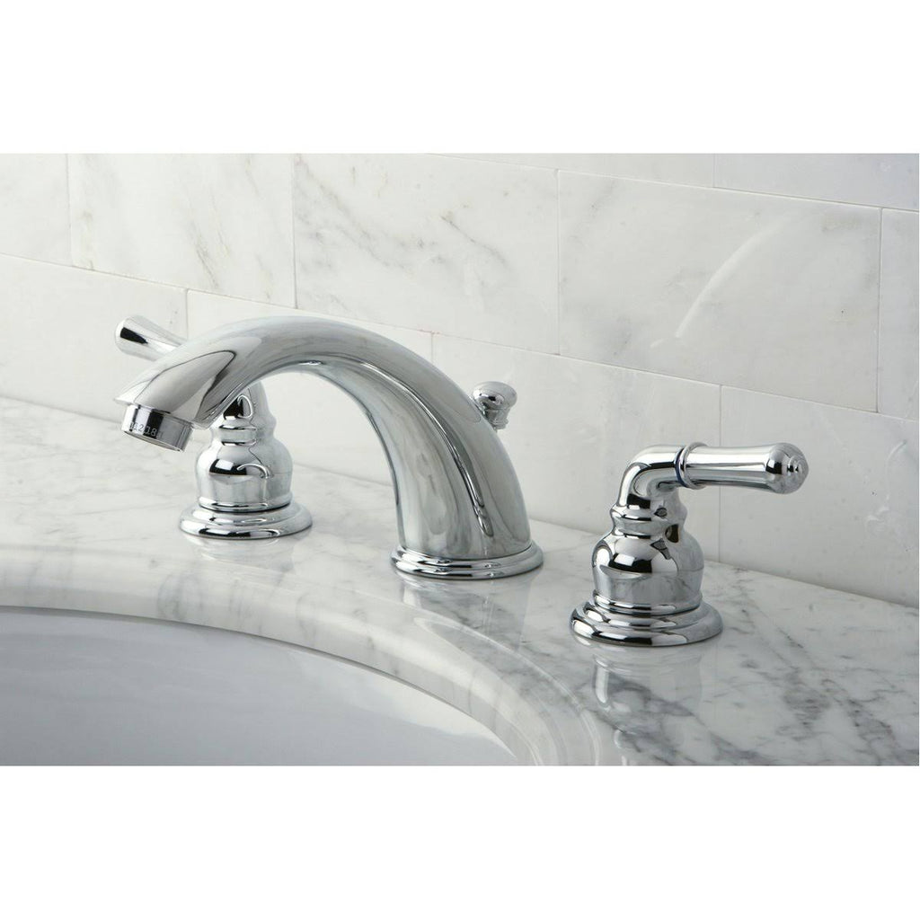 Polished Brass Widespread Lavatory Faucet W583