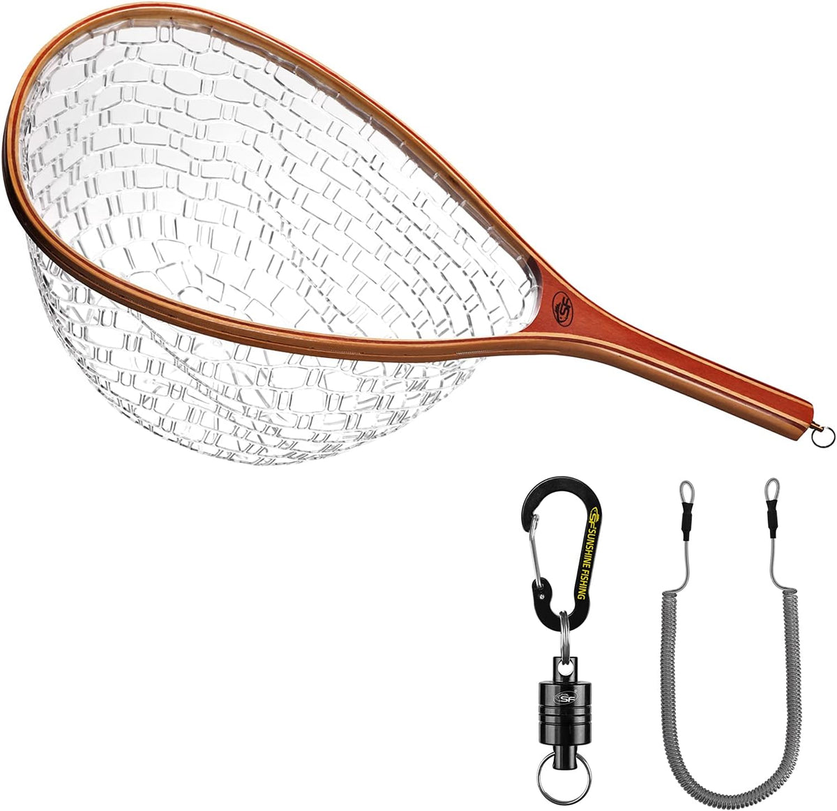 Soft Rubber Mesh Trout Landing Net Pack of 2 X62300
