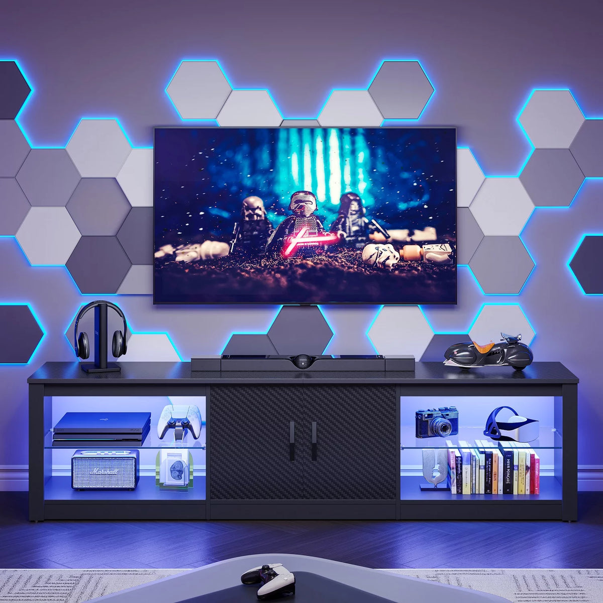 Wash Grey TV Stand O203892
