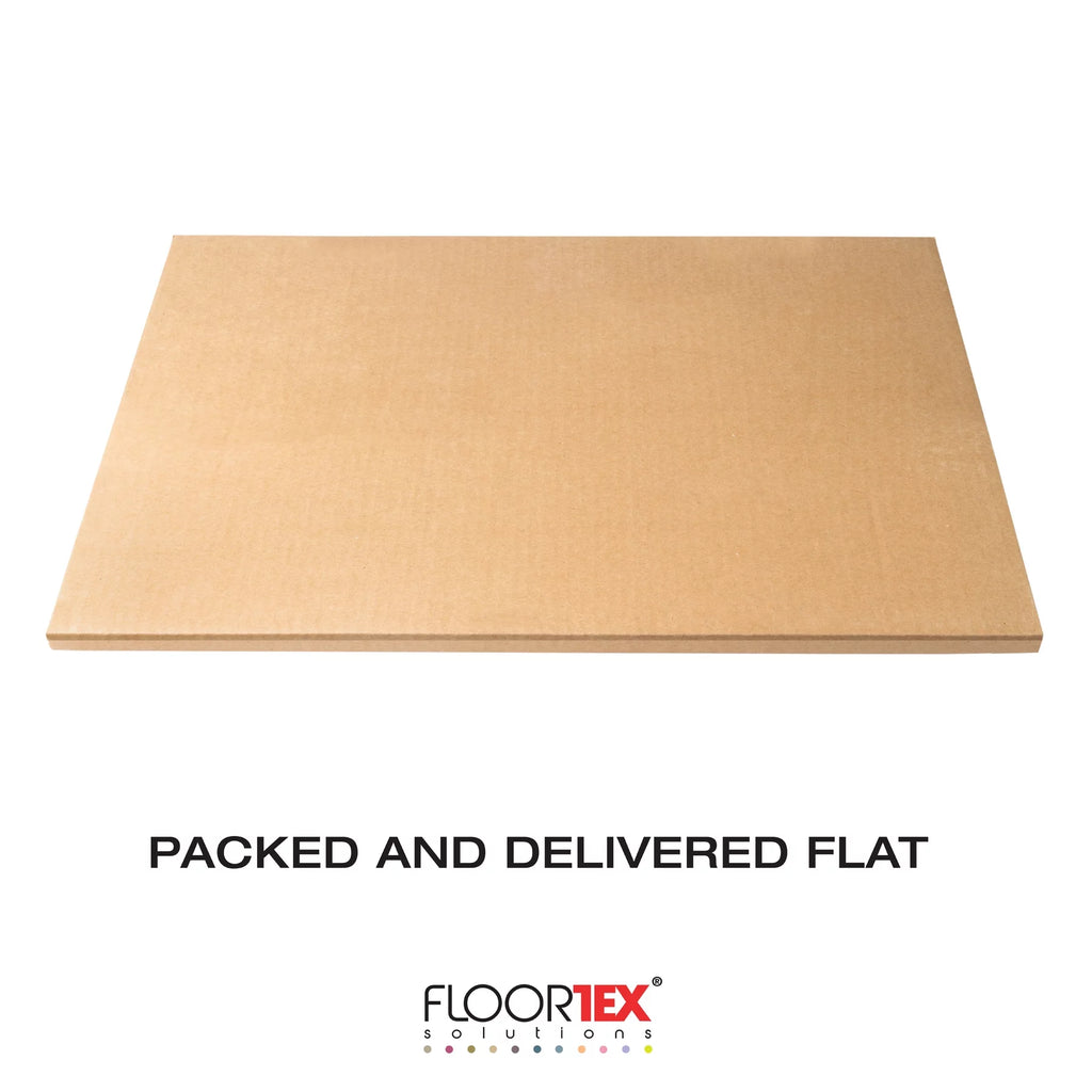 Black Vinyl Lipped Chair Mat for Carpets 36" x 48" R73138