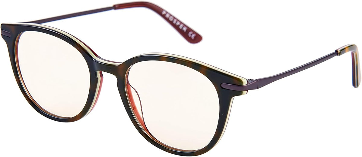 Blue Light Blocking Computer Glasses, Granite, Anti Glare Clear Lens K120661