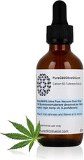 Organic Hemp Seed Oil 50ml 99.95% Carbon 60 Solvent Free P955319