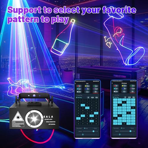 Sound Activated 3D Animation Laser Light L472
