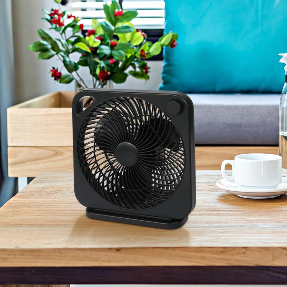 9 inch Box Fan, 3 Speeds, Black H902177