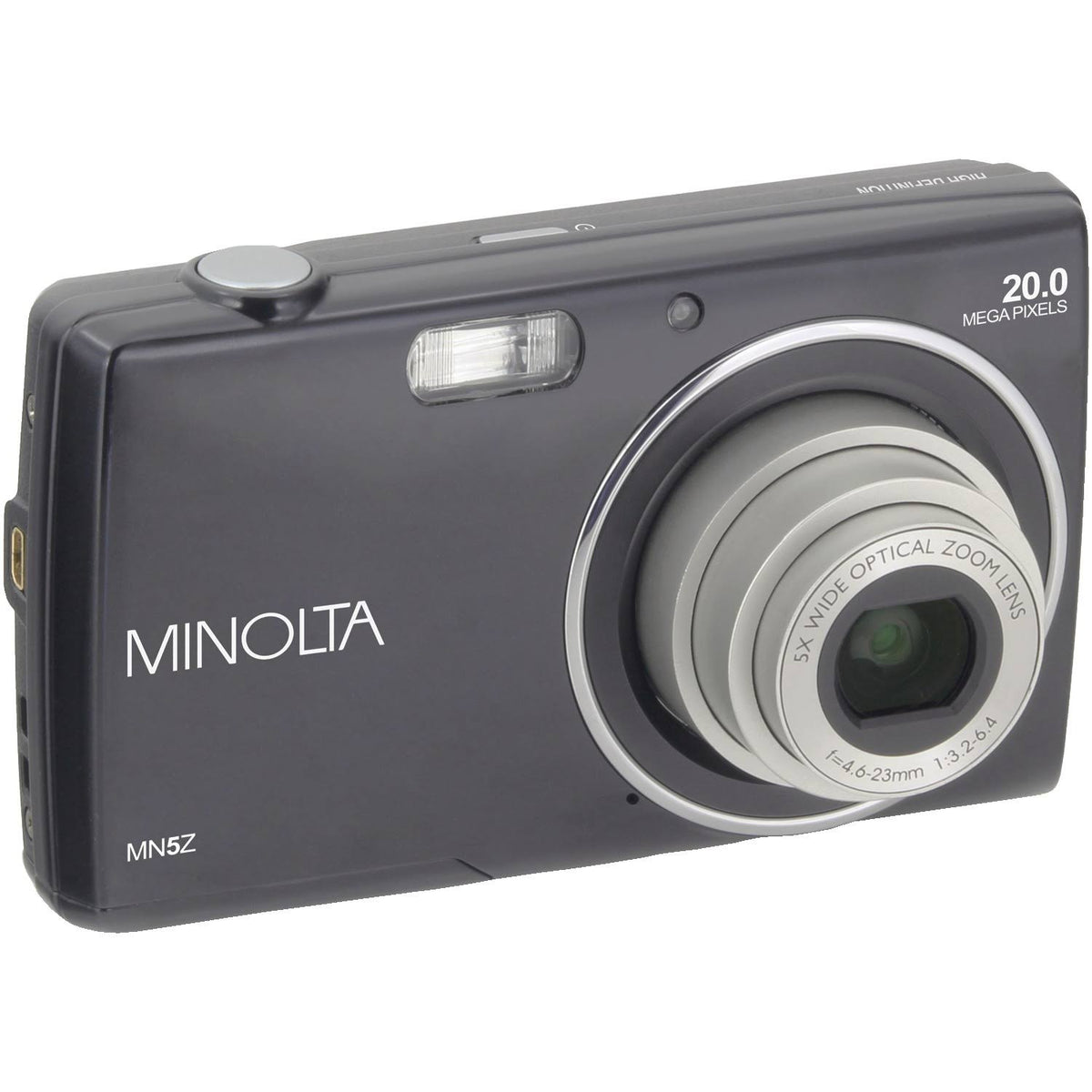 20 Megapixel HD Digital Camera with 5X Zoom Black H699185