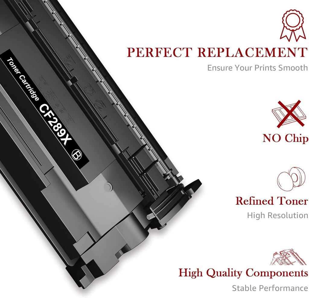 Compatible Toner Cartridge for HP Printer, Black, 1-Pack F660284